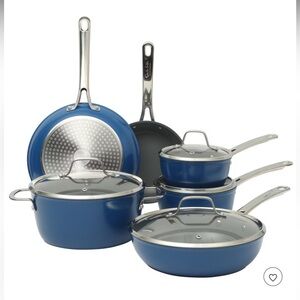 Sur La Table Kitchen Essentials Cool Commune Hard Anodized 10 Piece Free Ceramic